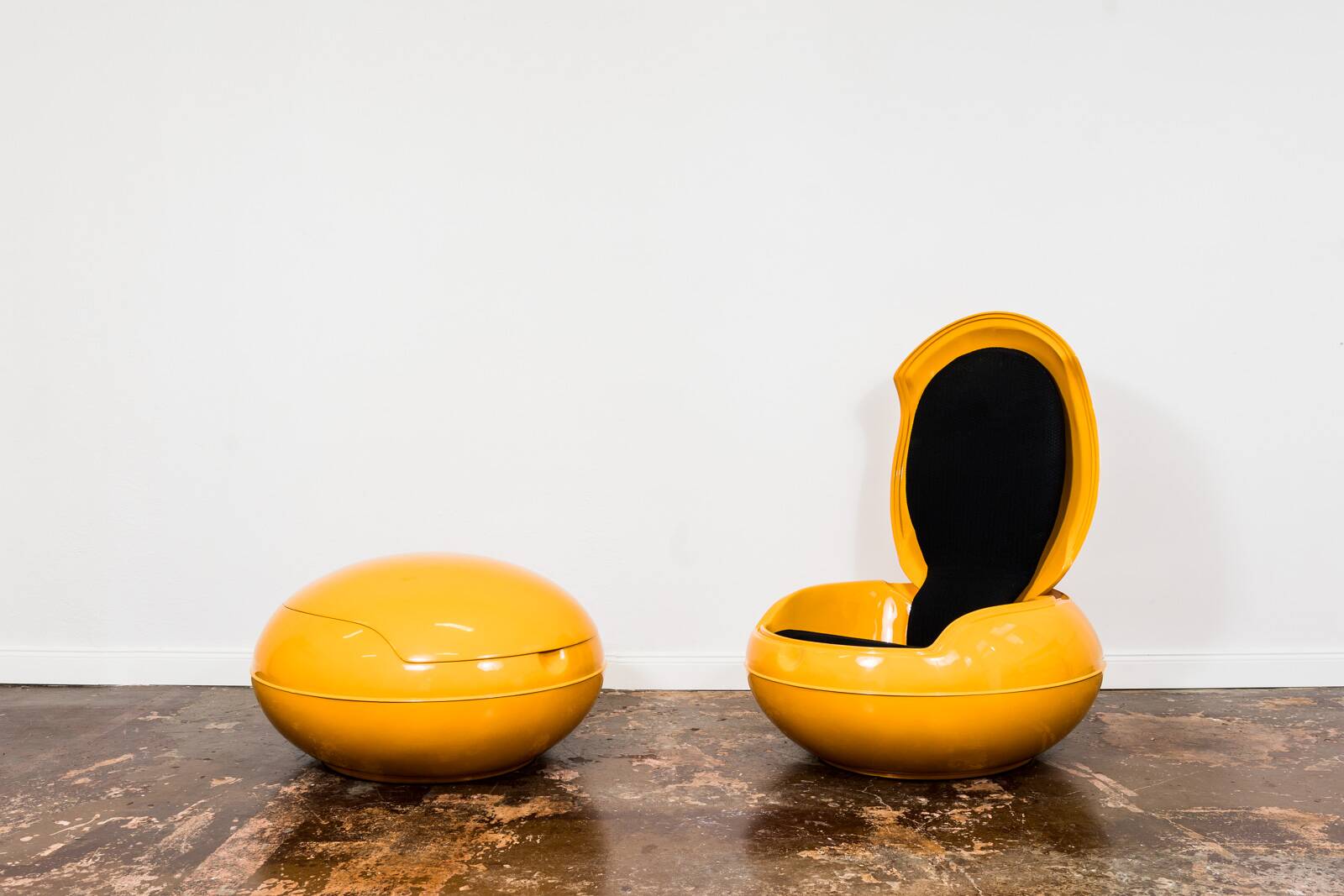 Chaises œuf de jardin par Peter Ghyczy, 1968, ensemble de 2