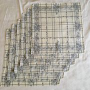 12 Provencal napkins 42 x 40