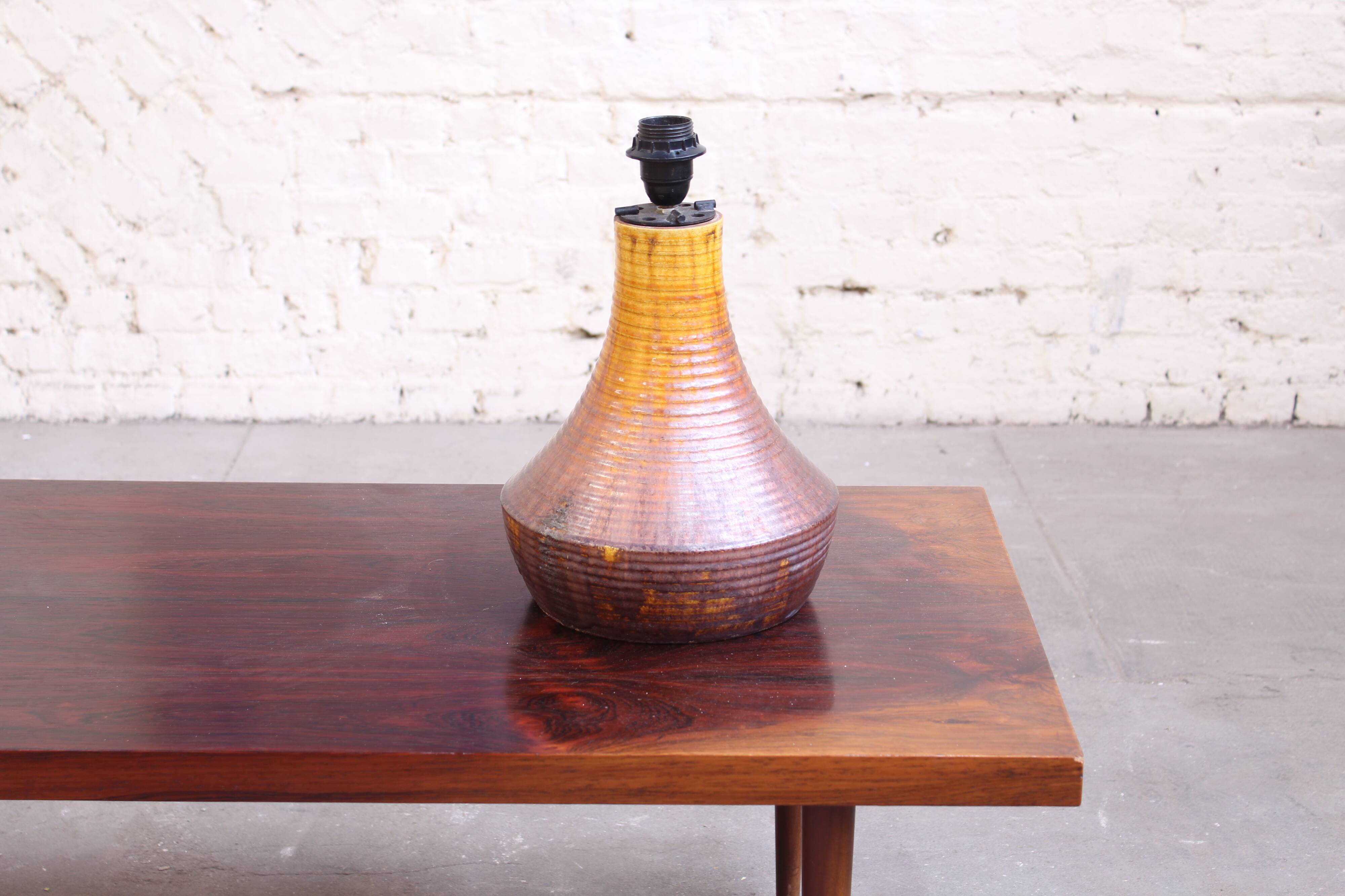 Accolay ceramic vintage lamp circa 60s