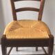 Paire de chaises de ferme en bois