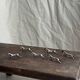 Set of 6 silver-plated horse knife rests L8 H2