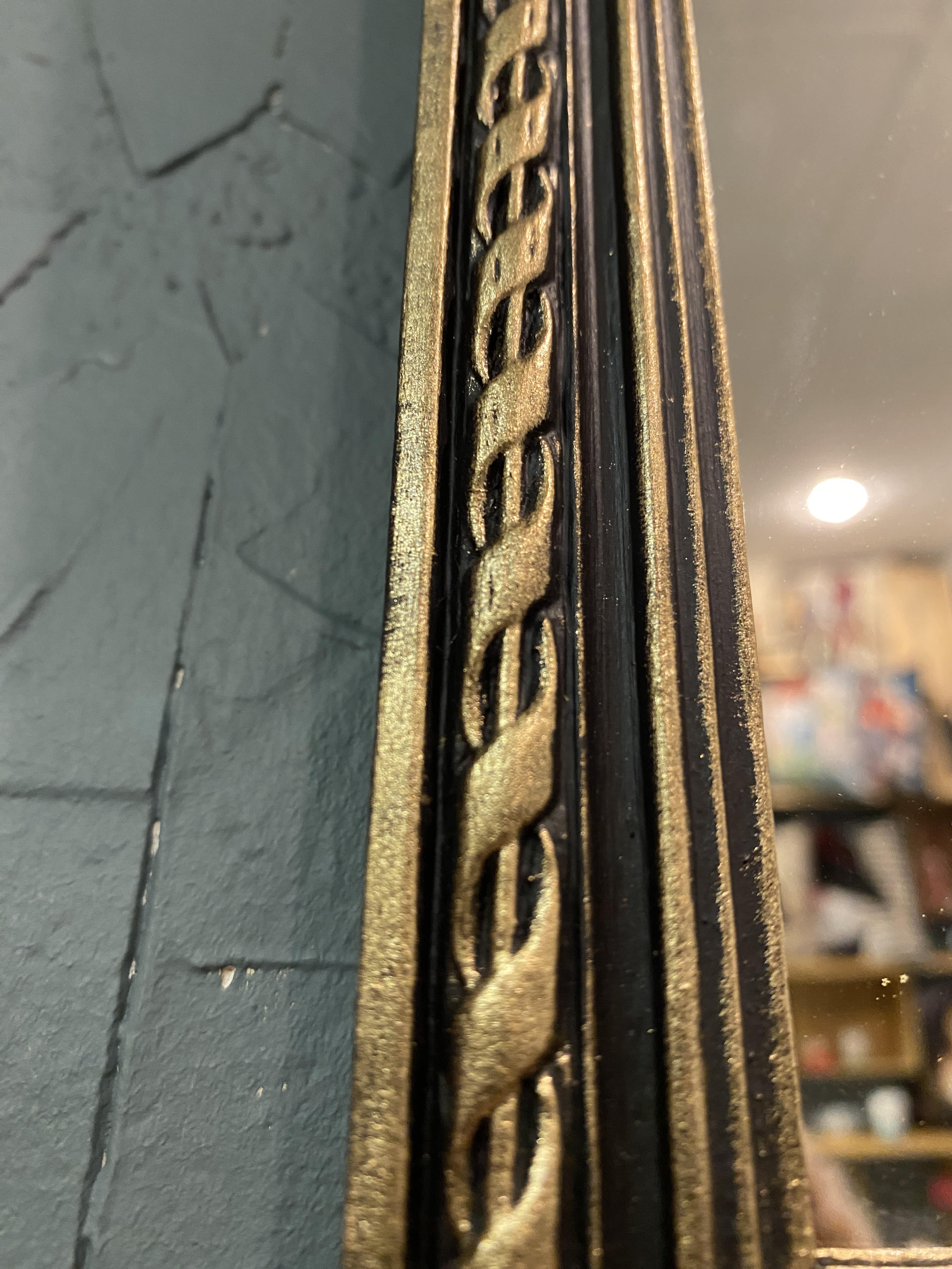 Miroir biseauté relooké