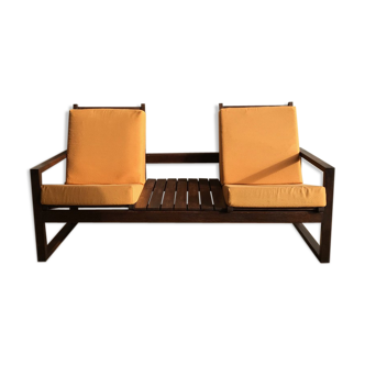 Solid wood modular sofa - 1960s