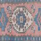 Tapis turc vintage fait main 180x200 cm