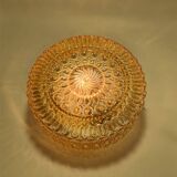 Iridescent glass ceiling light