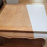 Teak coffee table