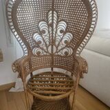 Authentic vintage Emmanuelle armchair from the 70s