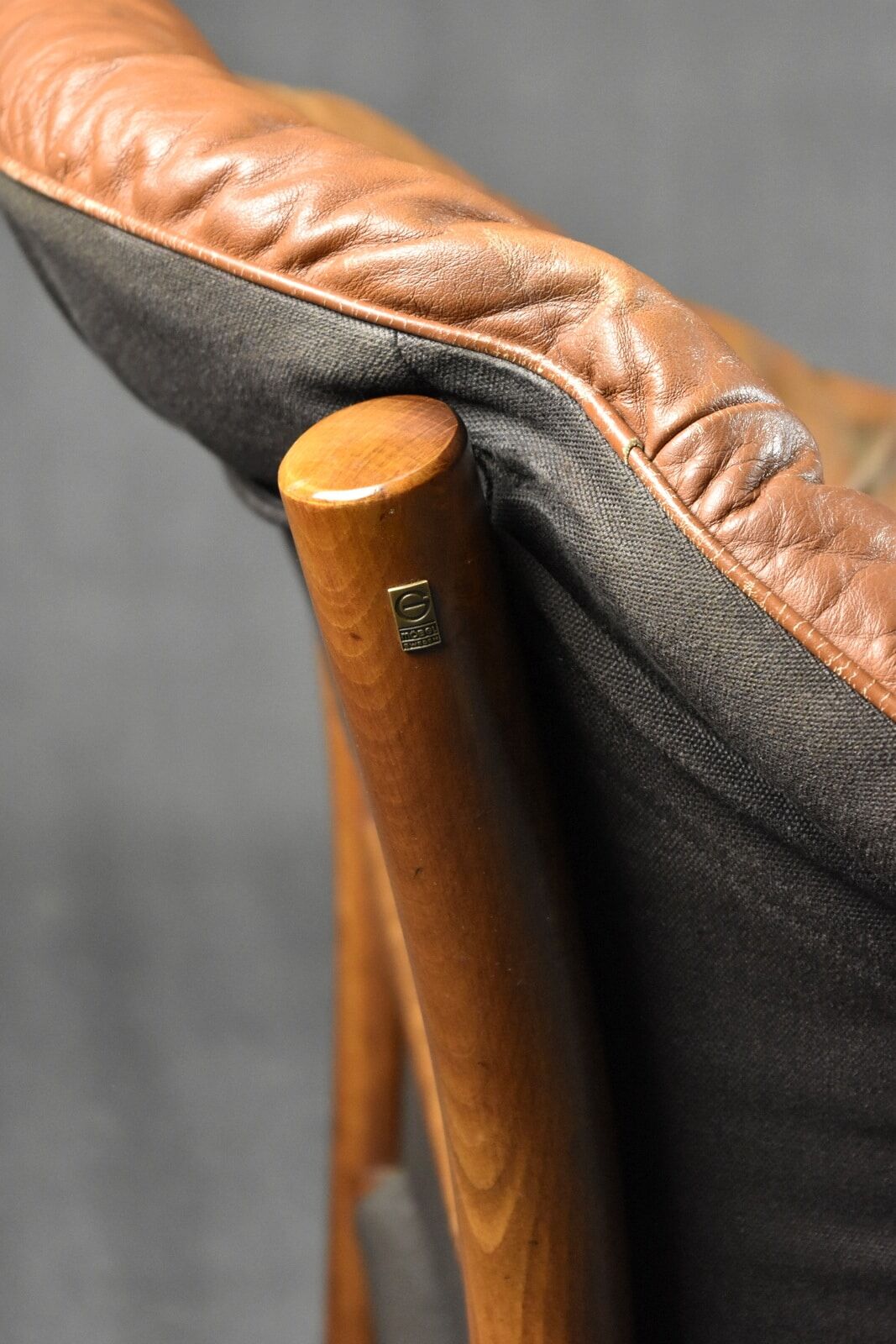 G Mobel Armchair, 1960s, Leather