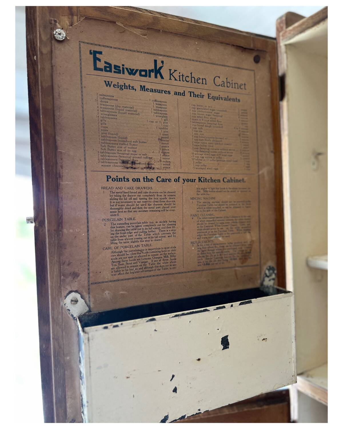 Cabinet furniture trade