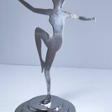 Metal jewelry holder Art Deco style bathroom decor