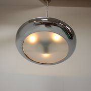 Ufo pendant lamp by josef hurka for napako 1940s