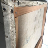 Painting "Landscape of undergrowth", sunny trail in the forest