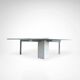 KW1 metal and marble coffee table by Hank Kwint for Metaform 1980s
