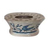 Vasque Pique Flowers Ceramic decoration decor Moustiers G. F.
