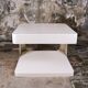 Large side table, Valérie Doubroucinskis for Rodier, 1970s