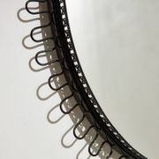 Metal framed mirror