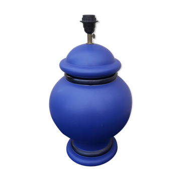 Blue lamp foot