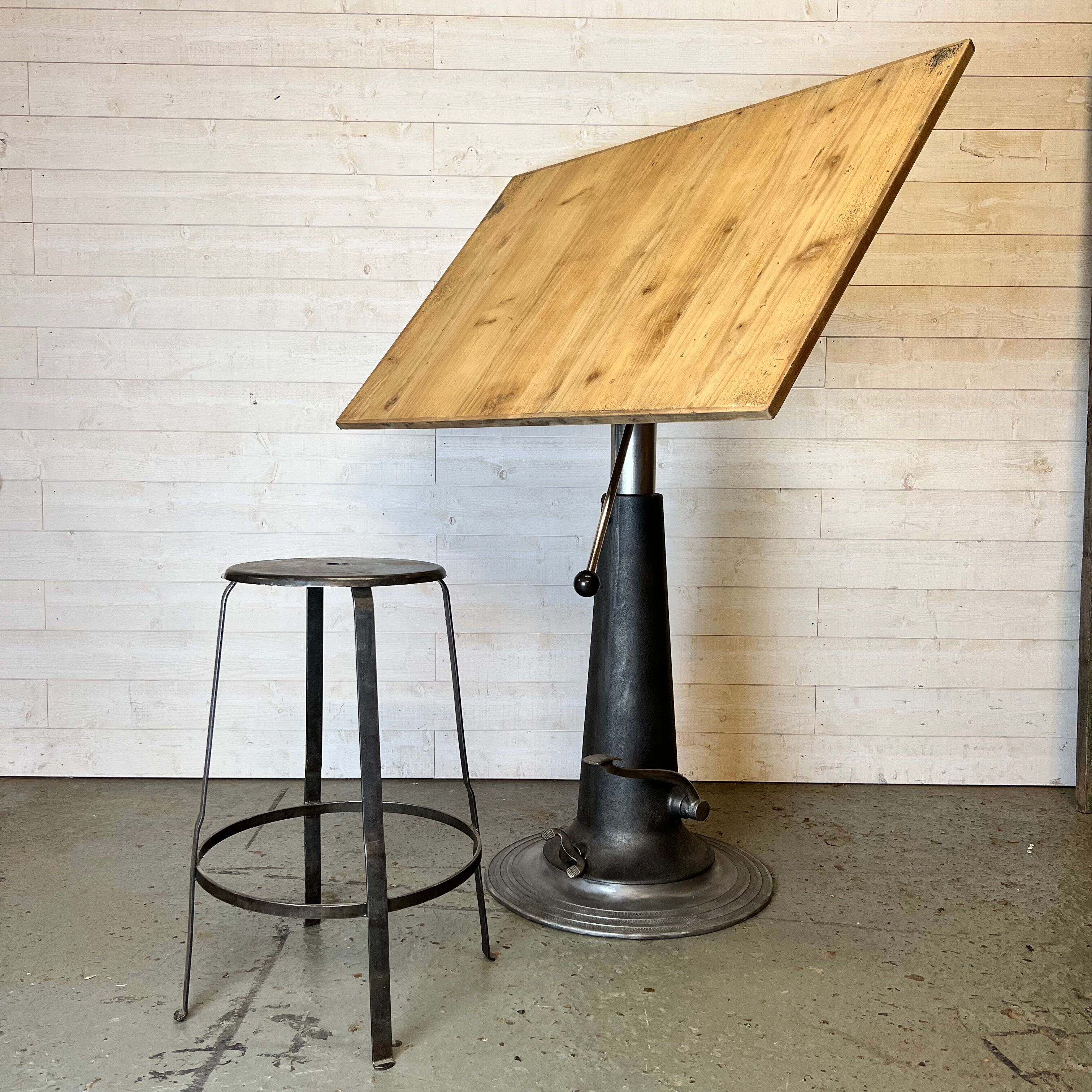 Architect's drawing table Nike Eskilstuna Sweden from the 50s