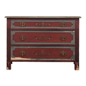 commode en pin, design