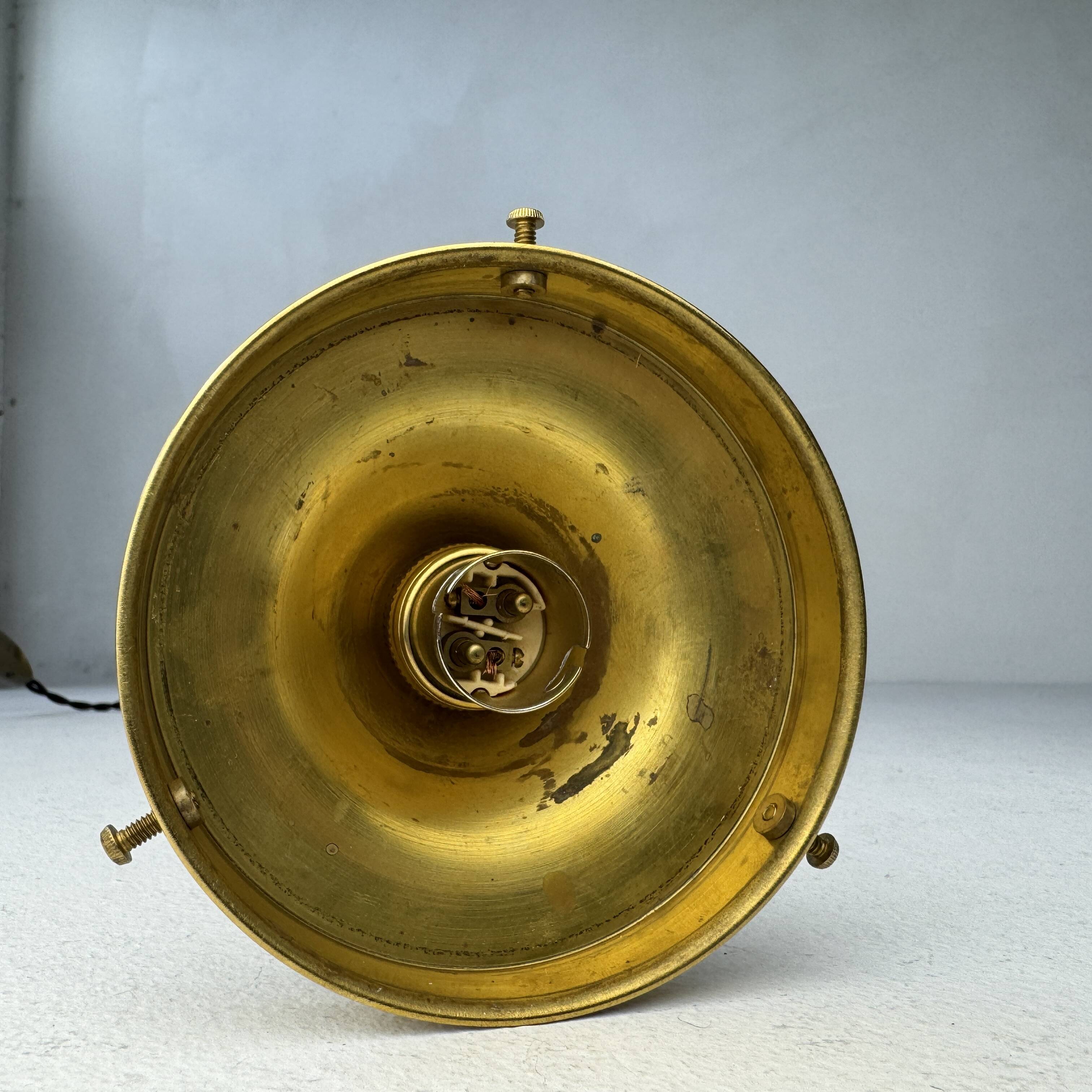 VINTAGE XXL OPALINE TABLE LAMP