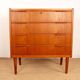 Danish chest of drawers with 4 drawers in teak by Henning Jørgensen for Fredericia.