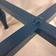 Napoleon III Modernized Guéridon Table in Blue