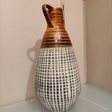 Vintage West Germany ceramic vase signed numbered