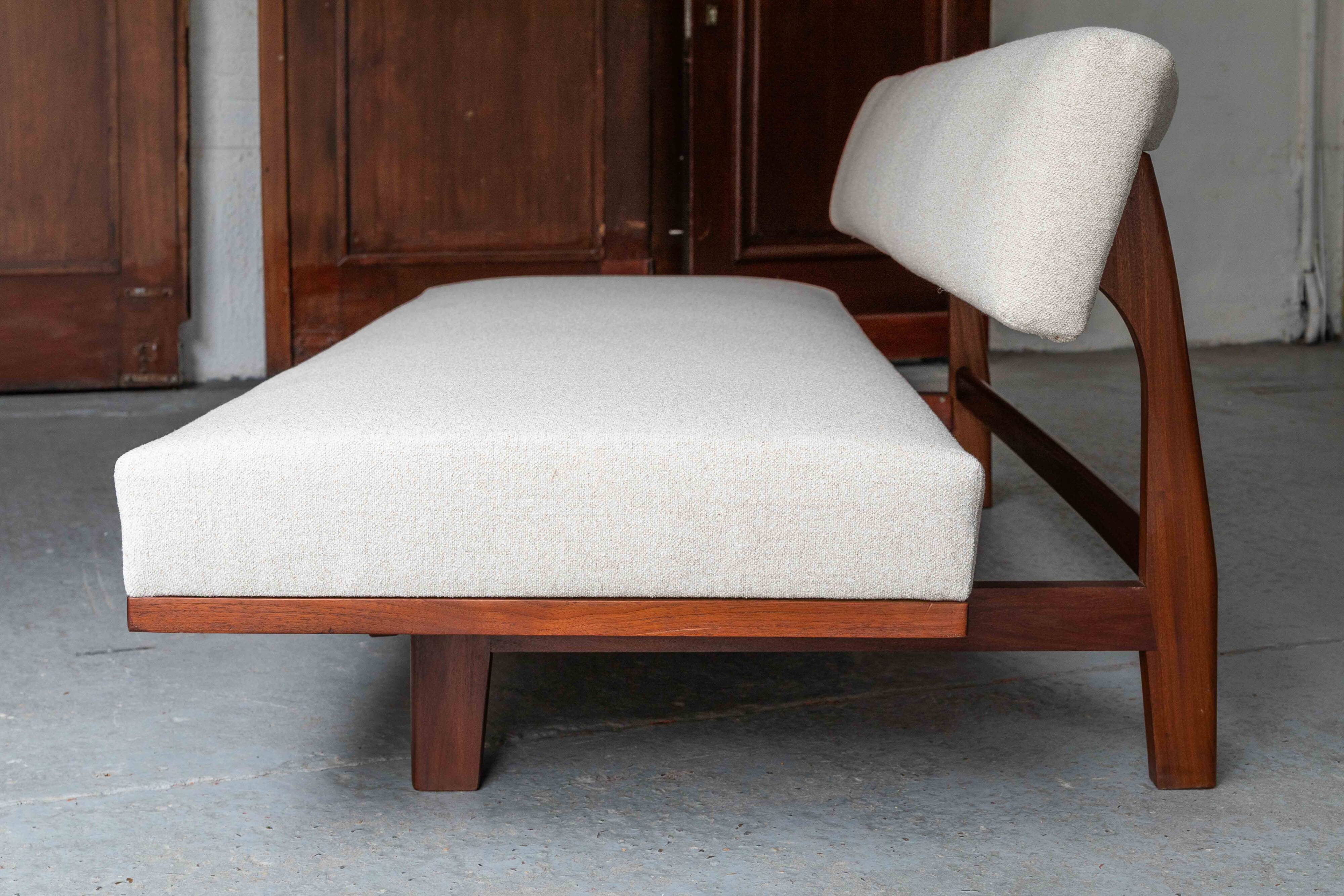 Daybed/ 3-seater sofa by Hans Bellmann for Wilkhahn, Germany, 1960's