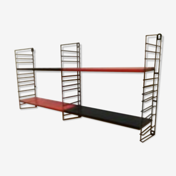 Tomado double-width wall shelf