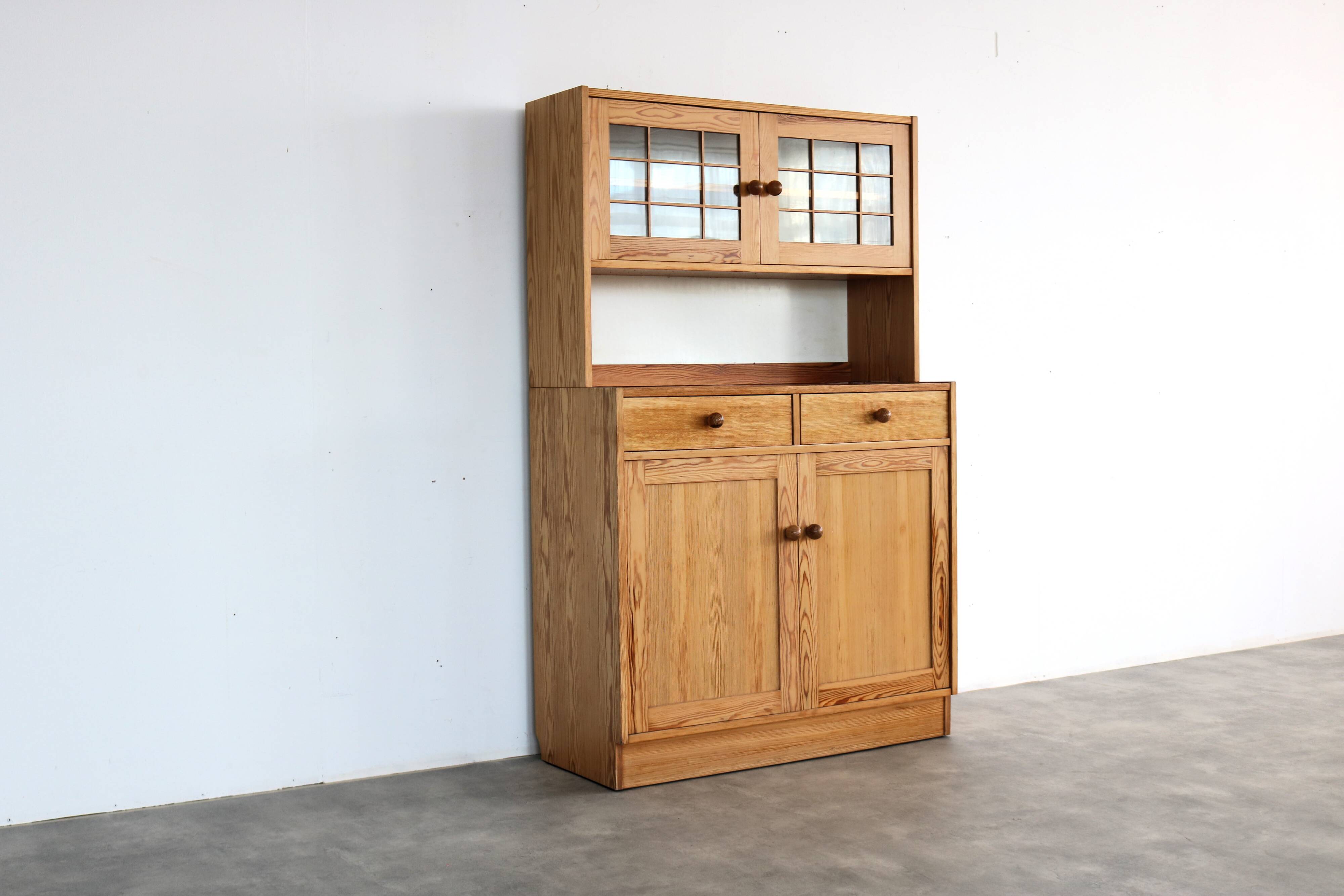 vintage sideboard | wall cupboard | pine | Sweden