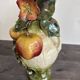 Art Nouveau ceramic vase – fruit and flower decoration