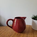 Glazed porcelain pitcher