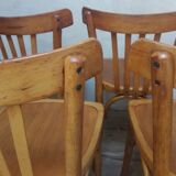 Série de 4 chaises bistrot Luterma