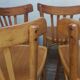 Series of 4 Luterma bistro chairs