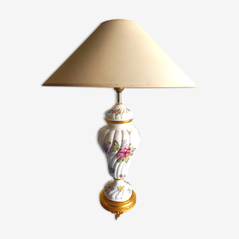 Lampe porcelaine anglaise