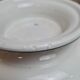 Antique Saint-Amand pedestal compote model 4500 – delicate green decoration
