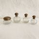 Set / Toiletries / Chiseled crystal bottles, 1920s