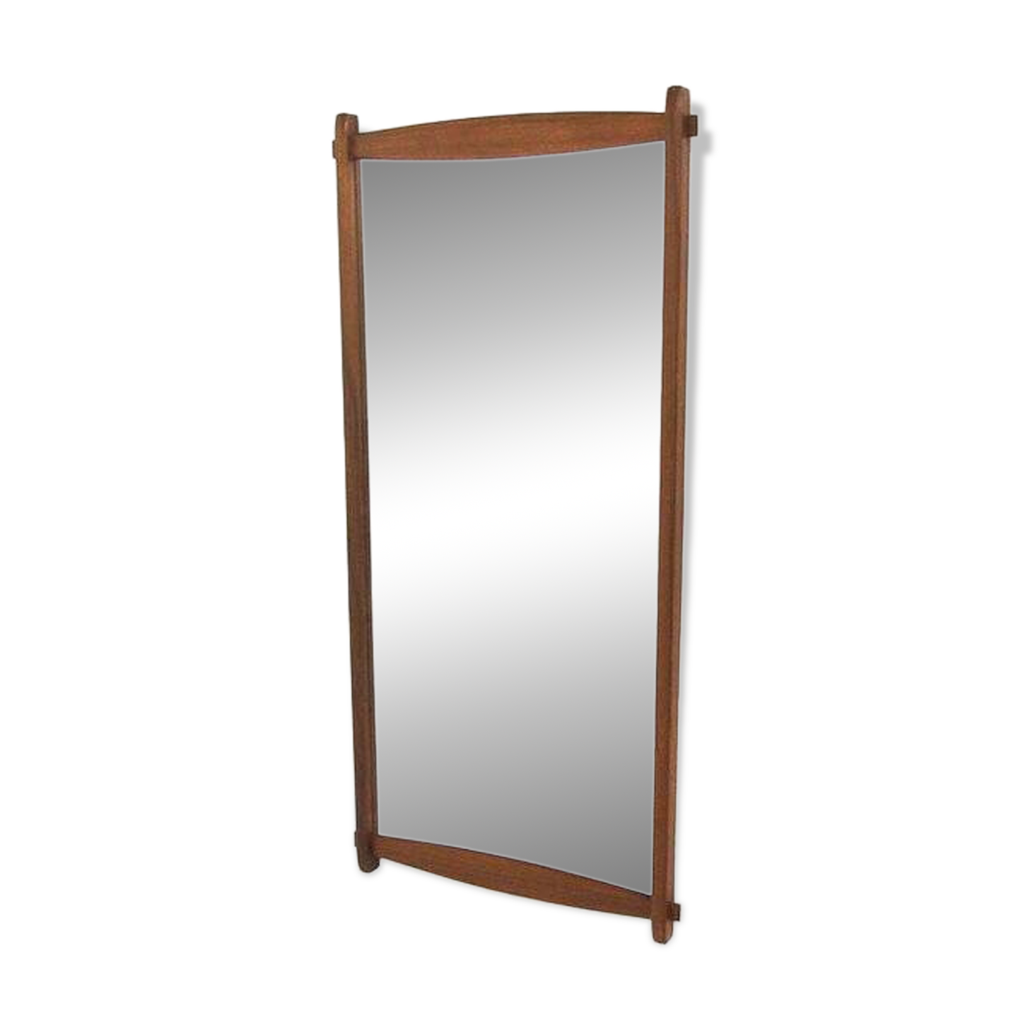 Scandinavian teak mirror, 95x45cm, Sweden, 1960