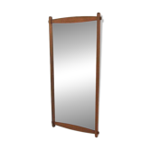 Miroir scandinave en teck, 95x45cm, Suède, 1960