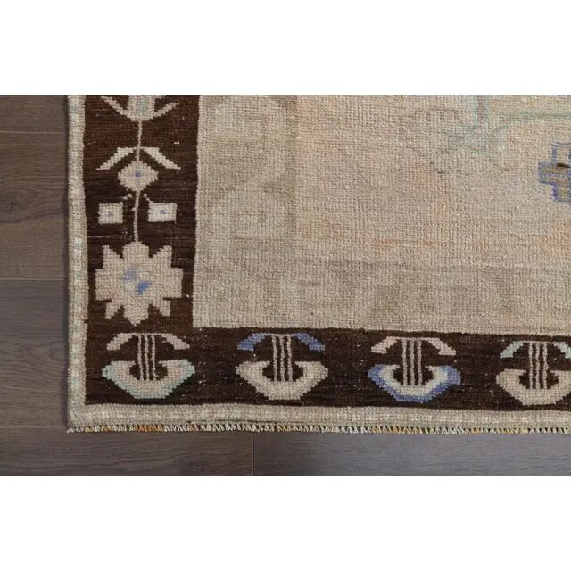 1970s Vintage Turkish Handmade Wool Orange Oversized Area Rug 175x330