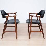 1960s Mid-Century Dining Set, 6 Carlton Armchairs by Låte Møbelfabrikk & Ex