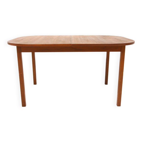 Table de salle à manger scandinave en teck, Suède, 1960