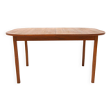 Scandinavian teak dining table, Sweden, 1960s