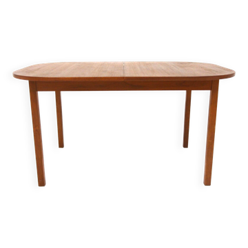 Table de salle à manger scandinave en teck, Suède, 1960