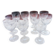 11 40s stemmed glasses