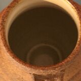 Contemporary ceramic pitcher champtoceaux without beak