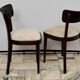 Ensemble de quatre chaises TON Tchécoslovaquie années 1960
