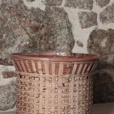 Rattan plant pot