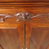 Louis Philippe style walnut wardrobe