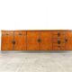 Vintage Italian burl wood credenza, 1970s